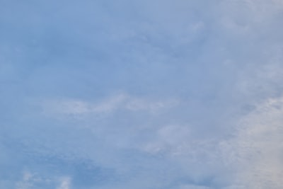 白云和蓝天白天
